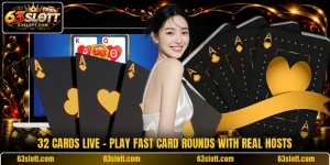 32 Cards Live - Play Fast Card Rounds With Real Hosts
