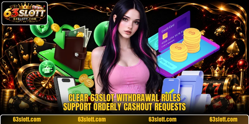Clear 63SLOT withdrawal rules support orderly cashout requests