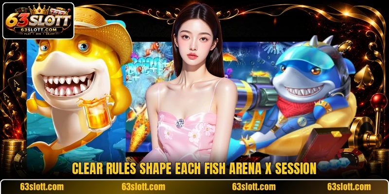 Clear rules shape each Fish Arena X session