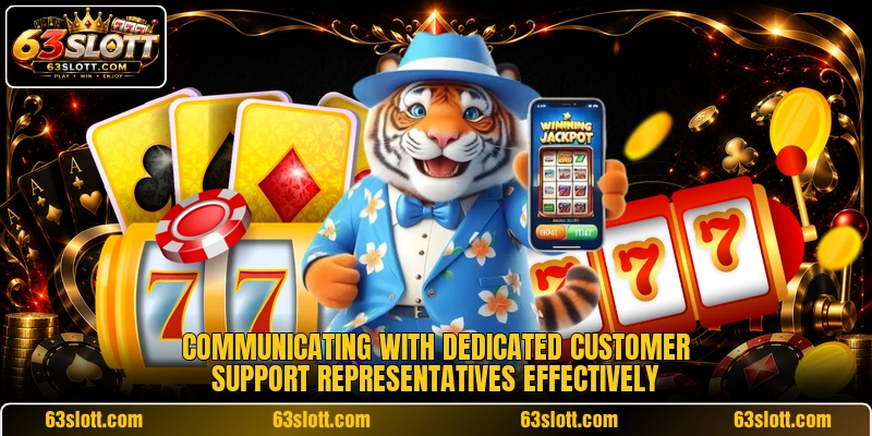 Communicating with dedicated customer support representatives effectively