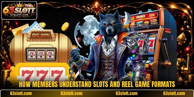 How members understand slots and reel game formats