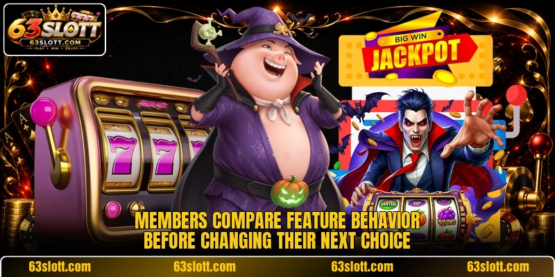 Members compare feature behavior before changing their next choice