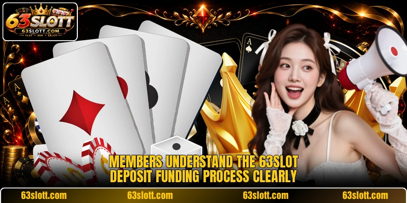 Members understand the 63SLOT deposit funding process clearly