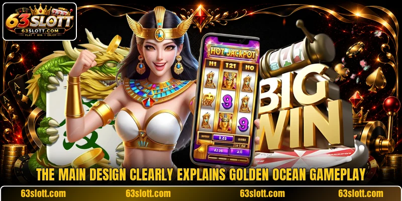The main design clearly explains Golden Ocean gameplay The main design clearly explains Golden Ocean gameplay