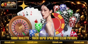 Turbo Roulette - Track Rapid Spins And Clear Payouts