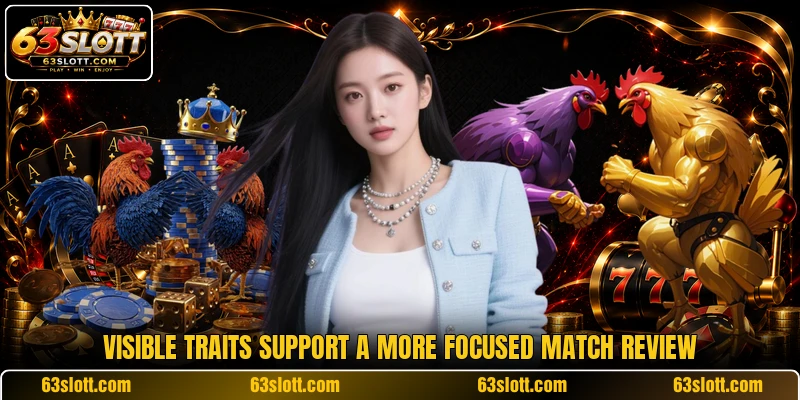 Visible traits support a more focused match review